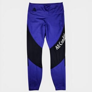 Nike ACG Leggings Womens Medium Blue Black Compression All Conditions Gear